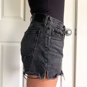 Abercrombie and Fitch Mid Rise Boyfriend Shorts